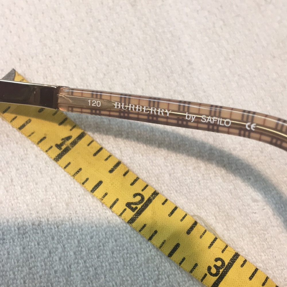 BURBERRY Authentic Unisex Sunglass Frames - PLUS Case & Cleaning Cloth! - Picture 7 of 14